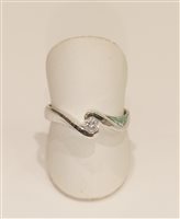 Anello Vidali Gioielli Donna in Oro bianco Zircone ANOR-30-34 - ANOR-30-34